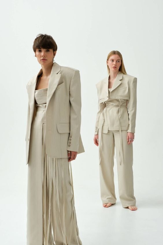 Pants suit set