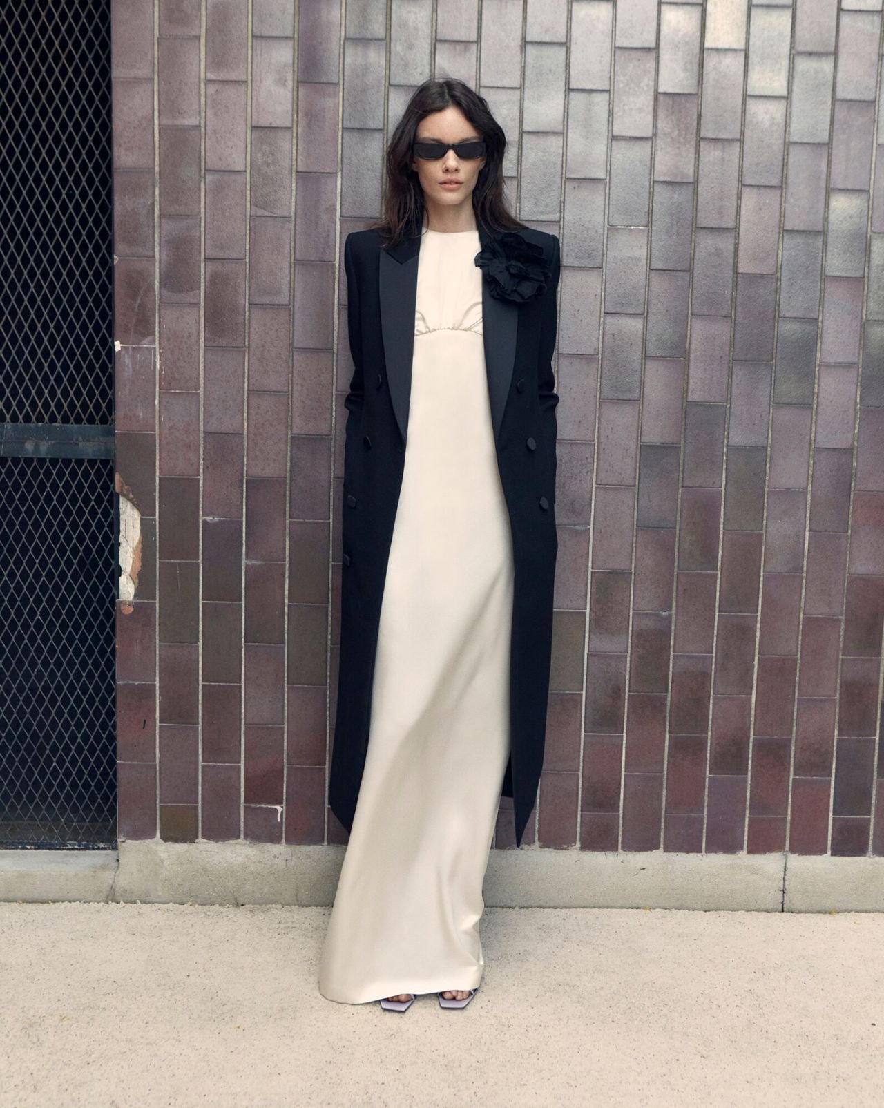 Long dress with long jacket